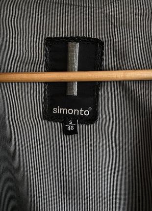 Чоловіче чорне пальто з натуральної шкіри італійського бренду6 фото