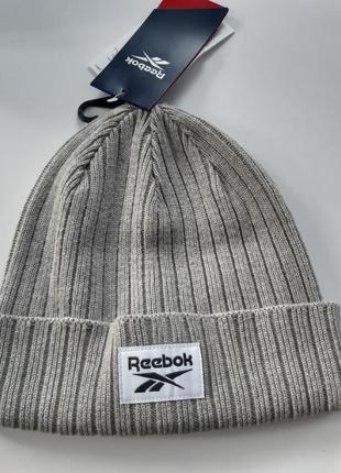 Reebok шапка серая 🔥мужская женская1 фото