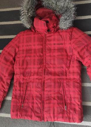 Зимовий пуховик columbia