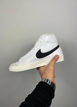 Кеды nike blazer на меху7 фото