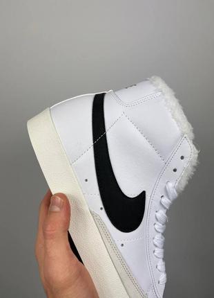 Кеди nike blazer на хутрі4 фото