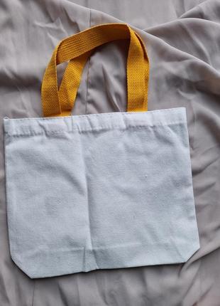 Маленька сумка шопер сумочка клатч біла3 фото