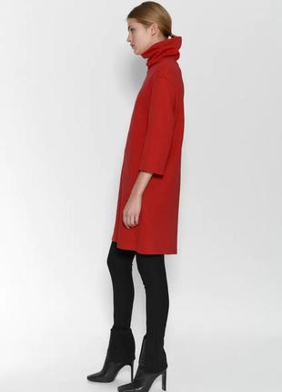Червоне плаття zara розмір s вільний крой оригінал