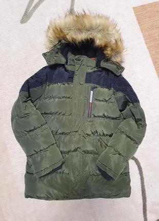 Зимняя куртка на мальчика р.146-152