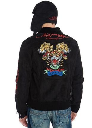 Эксклюзив куртка оригинал ed hardy‎ рм3 фото