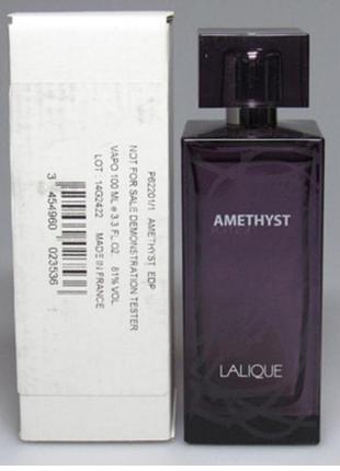Оригинальный lalique amethyst 100 ml tester (лалик аметист ) парфюмированная вода