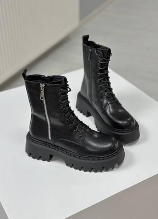 Жіночі зимові черевики berts black rock5 фото