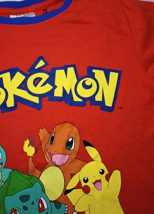 Красная футболка с покемонами. футболка pokemon2 фото