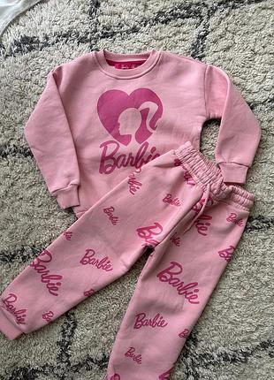 Костюм на флісі теплий трьохнитка трехнить на флисе теплый спортивный костюм оверсайз утепленный