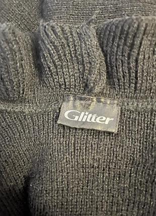 Накидка теплая в&amp;nbsp; glitter 6