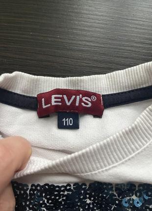 Світшот levi’s , стильна кофта , 110 см3 фото