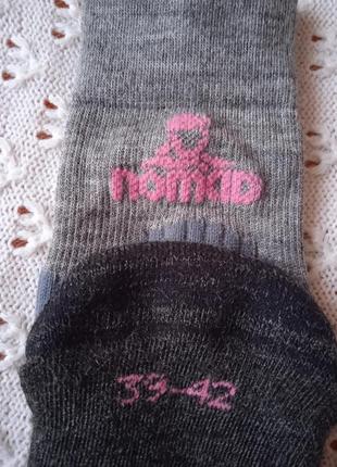 Термошкарпетки з мериносової вовни 39-42 теплі термо шкарпетки шерстяні зимові носки шерсть мериноса6 фото