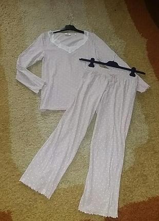 Красивая коттоновая нежная пижама.
