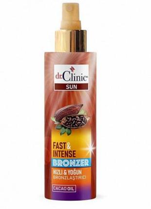 Спрей для засмаги fast &amp; intense bronzer , 150 мл