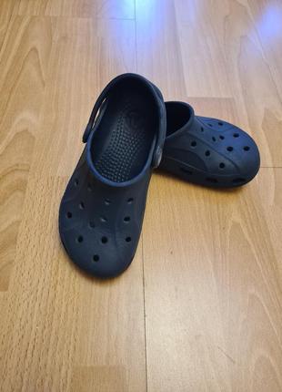 Crocs кроксы, темно-синие, размер с 10-11, 17 см