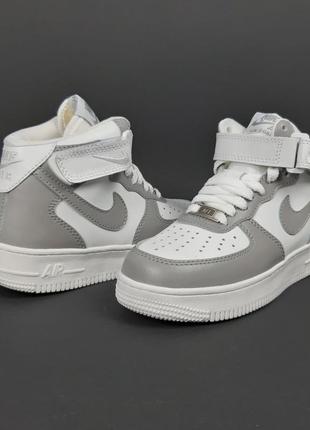 Кроссовки мех зимние nike air force 1