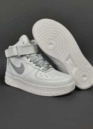 Кроссовки мех зимние nike air force 13 фото