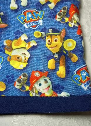 Бафф з принт щенячий патруль paw patrol. баф фліс. новий2 фото