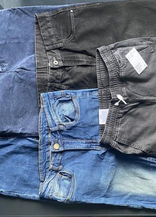 Джоггеры, джинсы, брюки 11-12 лет, рост 152 см6 фото