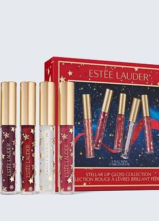 Набор estée lauder stellar lip gloss collection