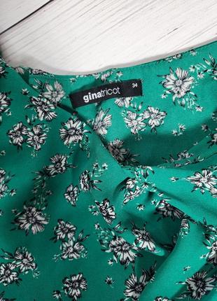 🌿стильная блуза трендового цвета с открытыми плечами ginatricot4 фото