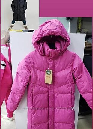 Зимнее пальто для девочки reima vaanila 104-164 см9 фото