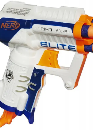 Nerf n-strike elite triad ex-3 игрушечный бластер