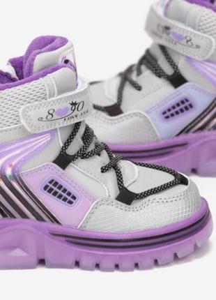 Серебряные ботинки 28 р новые