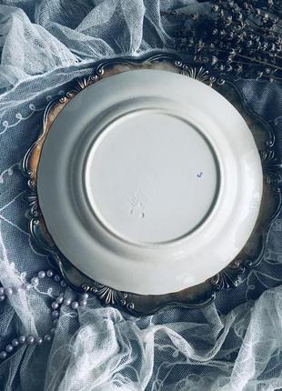 🔥 тарелка 🔥 винтаж старинная коллекционная фаянс швеция3 фото
