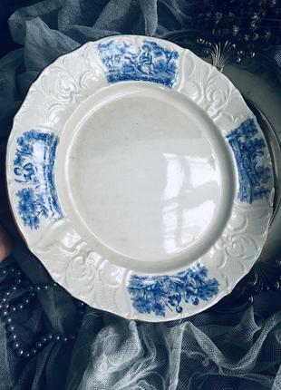 🔥 тарелка 🔥 винтаж старинная коллекционная фаянс швеция2 фото
