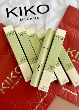 Тушь green me kiko milano