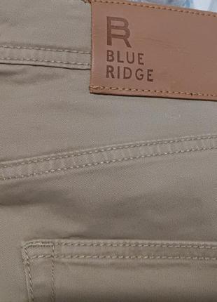 Стильні чоловічі джинси w31 l32 blue ridge/качественные джинсы на пуговицах10 фото