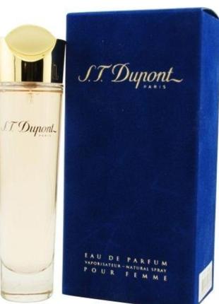 Оригінал dupont pour femme 100 ml ( дупонт пур фем ) парфюмированая вода