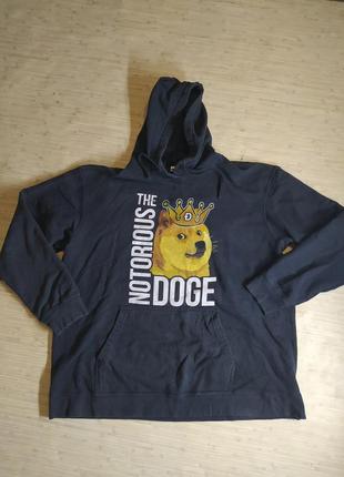 Толстовка світшот худі криптана dogecoin великий розмір 80825