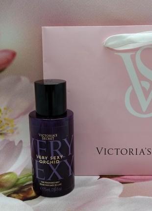 Парфюмированный мини мист very sexy orchid victoria’s secret.
премиум коллекция! аромат парфюма!