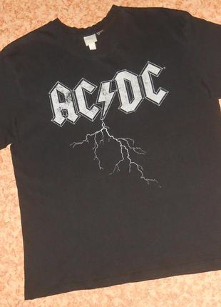 Футболка ac/dc рок мерч