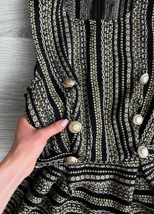Новий твідовий сарафан в стилі chanel xs s ручна робота сукня3 фото