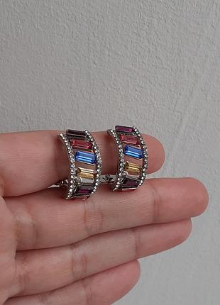 Красивые клипсы бижутерия