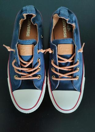 Кеды converse all star chuck taylor 551622c blue shoreline в очень красивом состоянии.6 фото