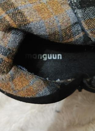 Ботинки синего цвета manguun7 фото