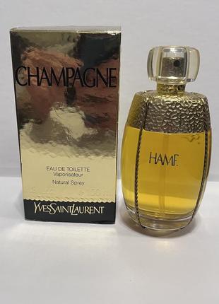 Champagne yves saint laurent yvresse ysl винтаж оригинал ysl