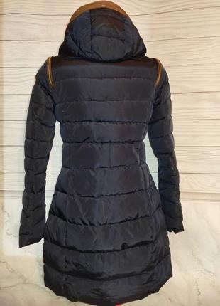 Женская зимняя куртка, натуральный пуховик, 42-448 фото