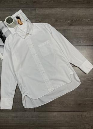 Фирменная рубашка uniqlo &amp; jil sander +j supima cotton long sleeve shirt2 фото