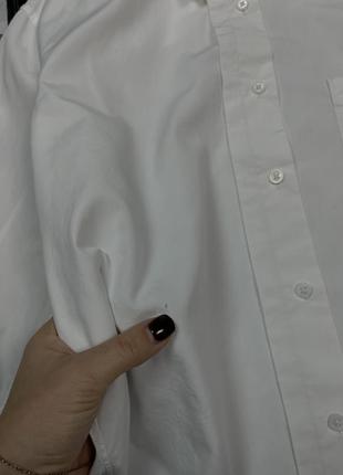Фирменная рубашка uniqlo &amp; jil sander +j supima cotton long sleeve shirt5 фото