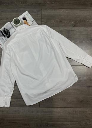 Фирменная рубашка uniqlo &amp; jil sander +j supima cotton long sleeve shirt8 фото