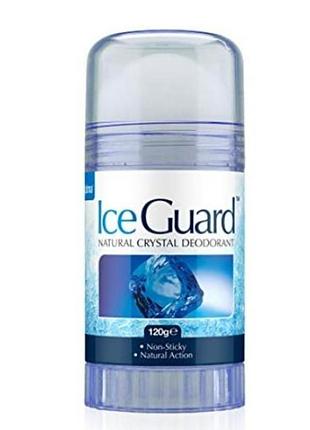 Кристаллический минеральный солевой дезодорант iceguard твист ап