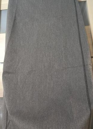 Длинная юбка - карандаш с высоким разрезом4 фото