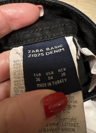 Джинсы 👖 скини черные zara стильные модные классные красивые5 фото