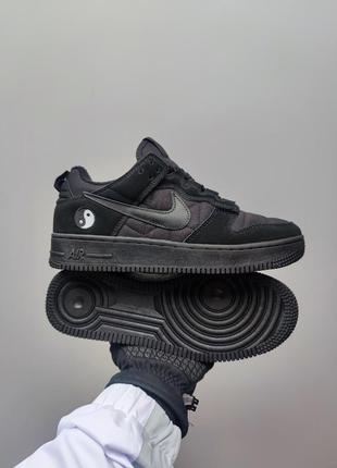 Кросівки nike air force 1 low  in yan black  termo