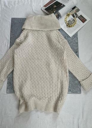 Продленный свитер9 фото